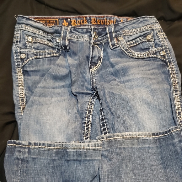 Rock revival size 26 luna easy boot jeans - Picture 3 of 6